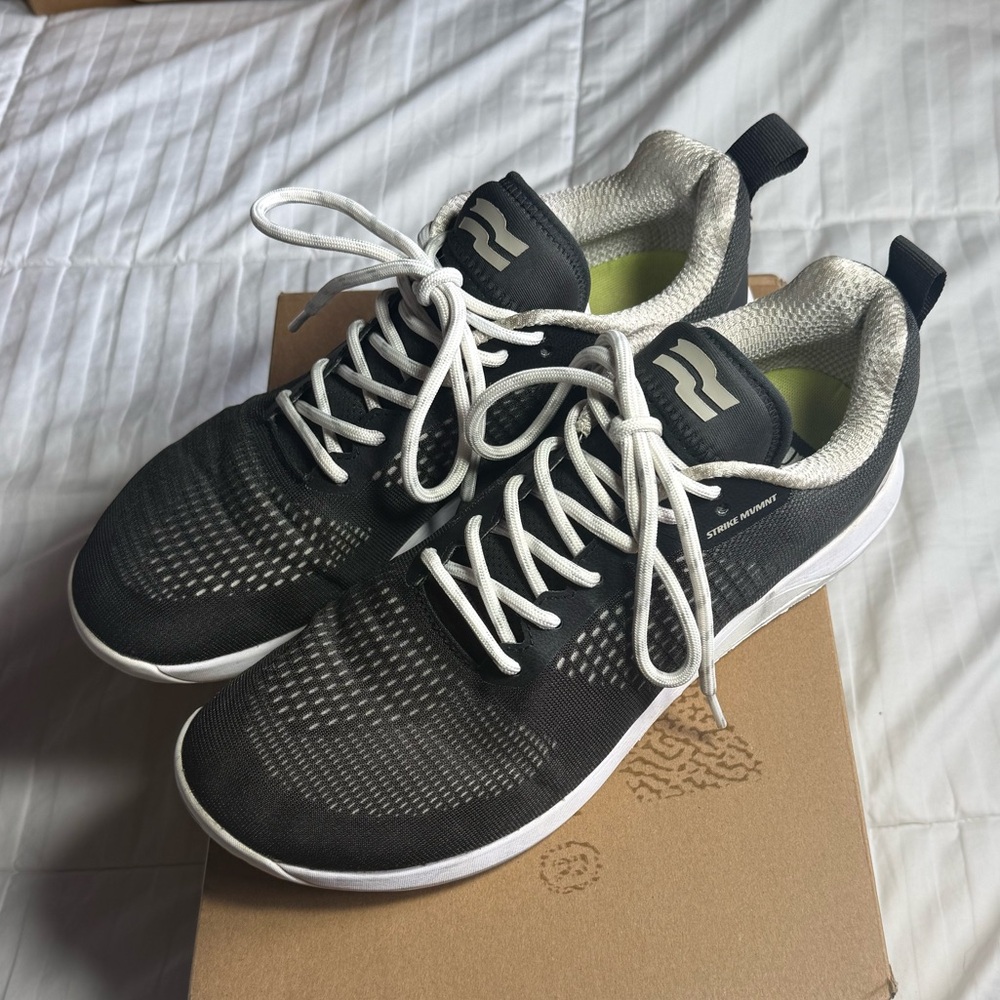 STRIKE MVMNT Black and White Athletic Sneakers